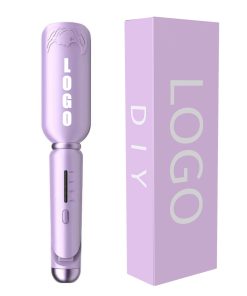 OEM ODM Custom Professional Ceramic Portable Negative Ions Iron Salon Deep U French Egg Roll Hair Big Wave Curling Hair Curler