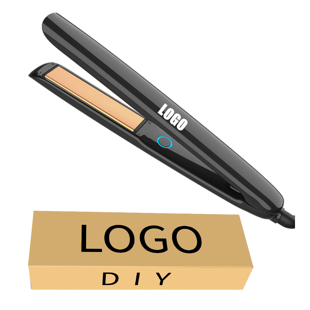 Factory Wholesale Customization 3 Grade Temperatures Salon Ceramic Tourmaline Flat 2 in 1 Hair Curling Hair Straightener