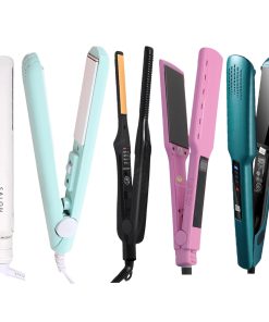 Salon Portable Flat MCH Fast Heating Hair Curler Styling Tools Household 2 in 1 Hair Straightener Customized logo and color hair straightner factory