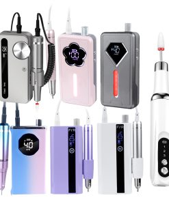 Customized Logo Brushless Motor Electric Professional Manicure Nail Polisher Rechargeable Portable Nail Drill Machine