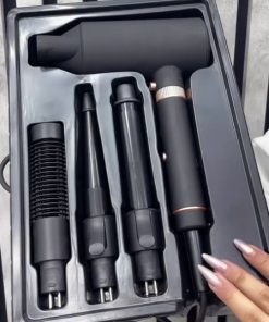 FM-KM-9203 4-in-1 brushed high-speed hair dryer